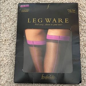 Thigh high passion color stockings